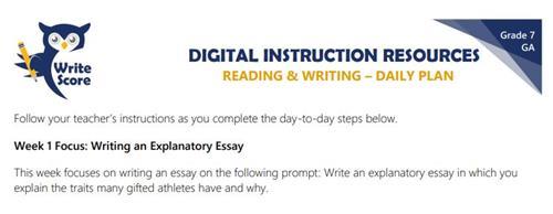Write Score 